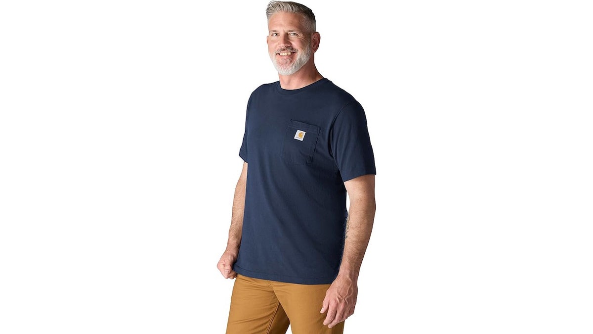 Carhartt’s classic T-shirt comes in dozens of colors. 