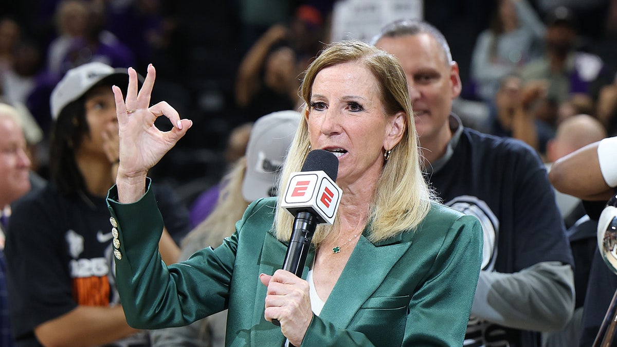 Cathy Engelbert at Finals