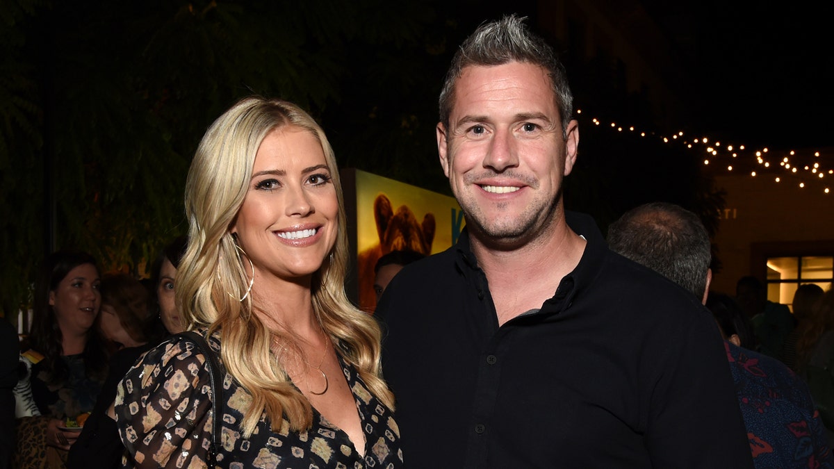 Christina Haack and Ant Anstead attend a premiere together