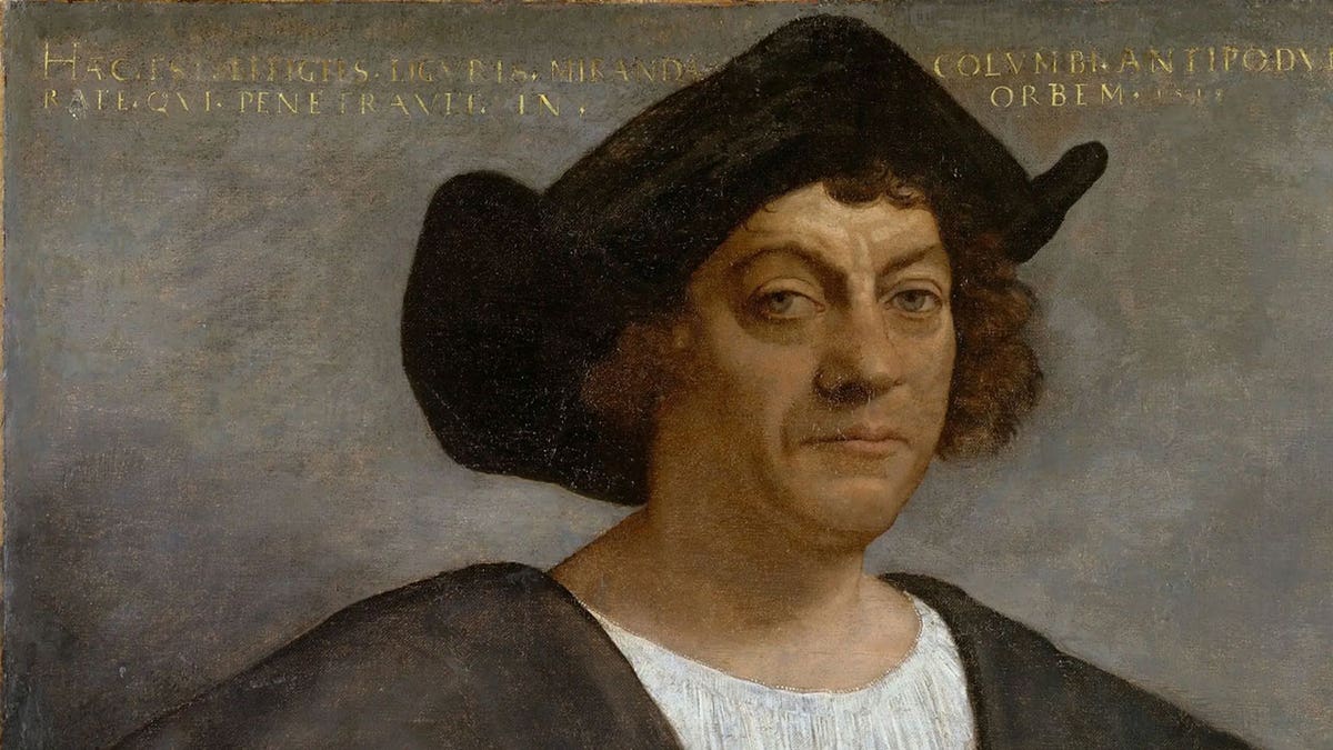 Retrato de Cristóvão Colombo