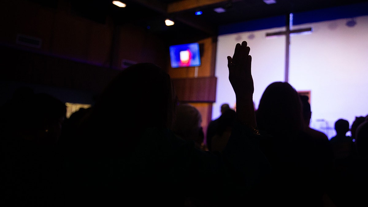 Church worship.