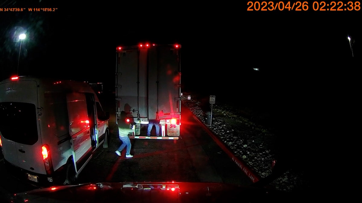 Cargo theft occurs in real time