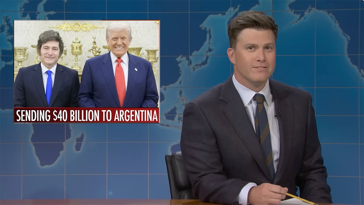 Colin Jost joke about Argentina