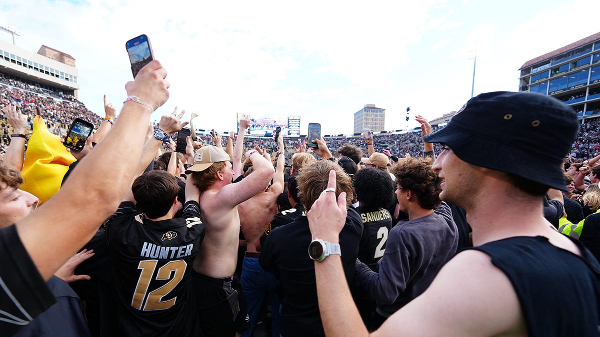 Colorado fans celebrate