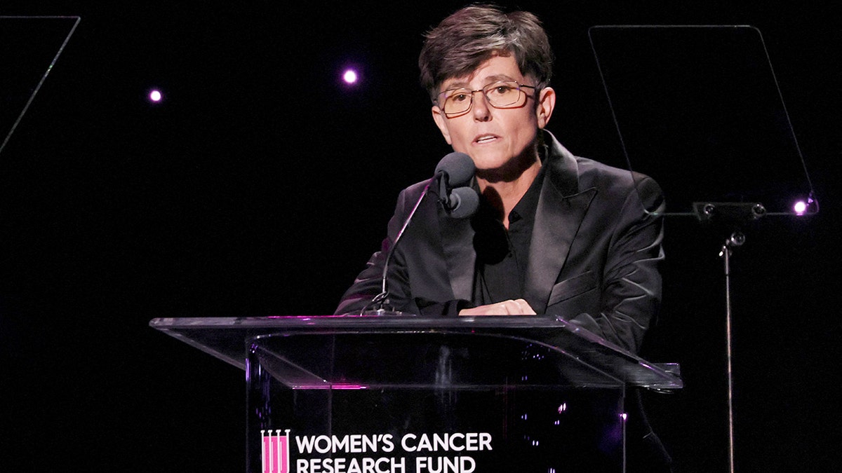 Tig Notaro attending rally