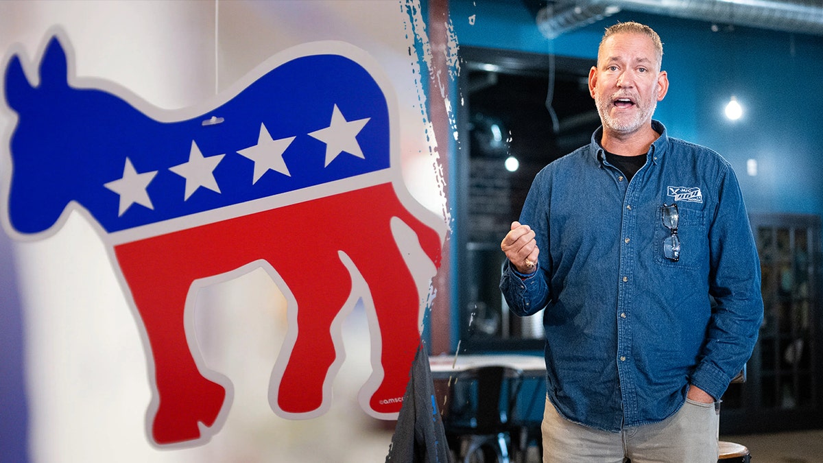 Dan Osborn, de Nebraska, está haciendo campaña para el Senado de Estados Unidos como 