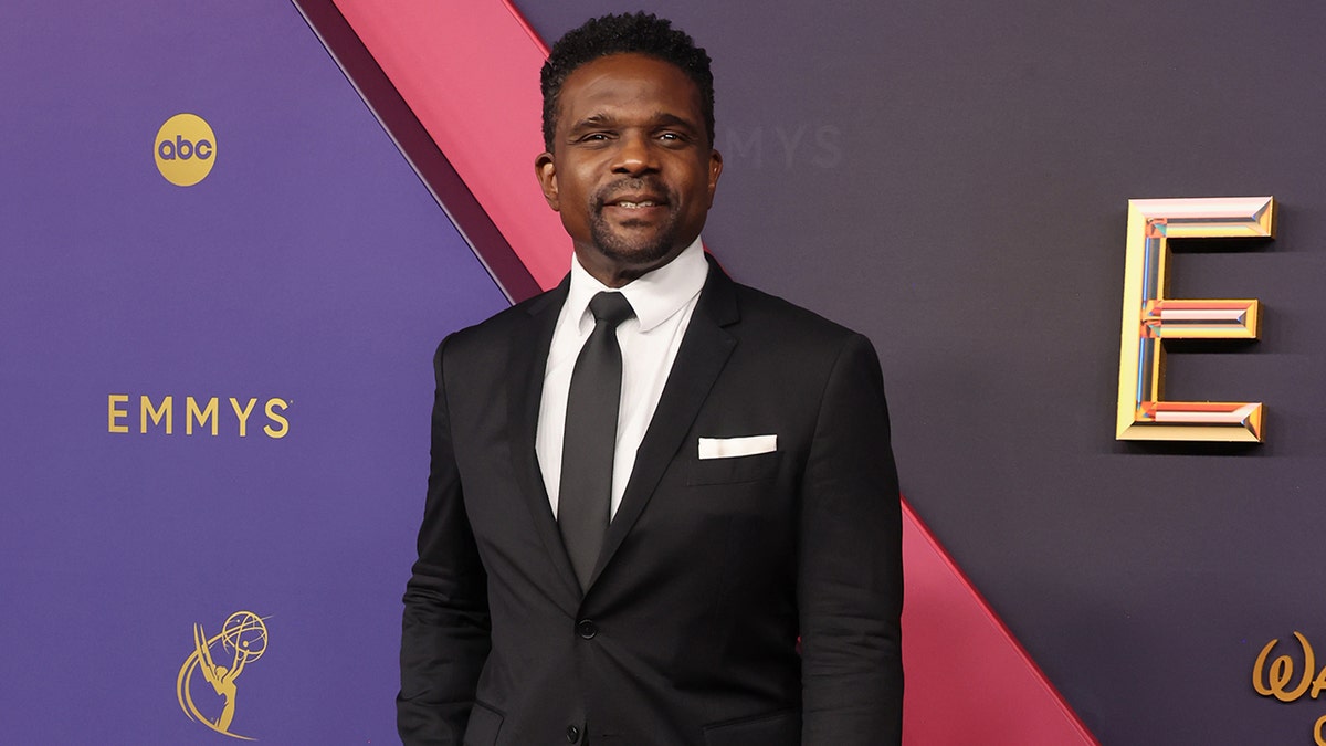 Darius McCrary at the Emmy Awards in Los Angeles in September 2024.