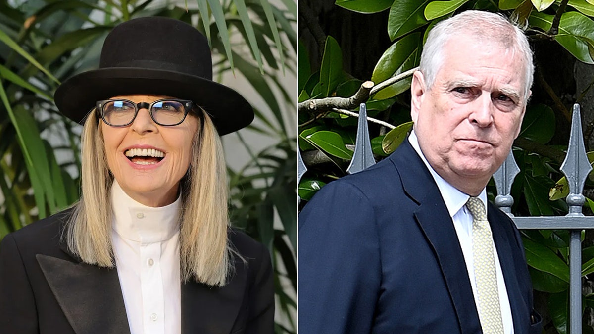 Diane Keaton, Prince Andrew split
