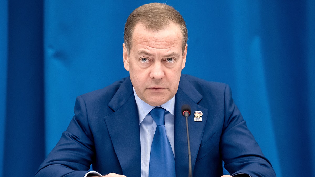 Former Russian President Dmitry Medvedev