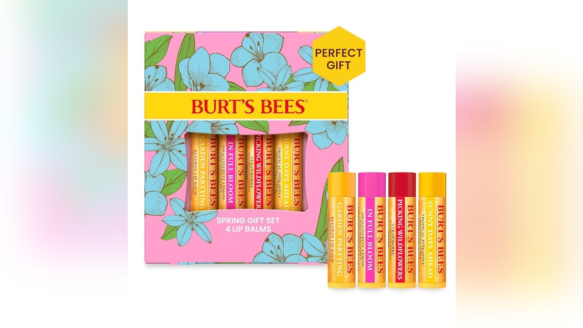 This Burt’s Bees gift set will keep lips nourished and hydrated this winter.