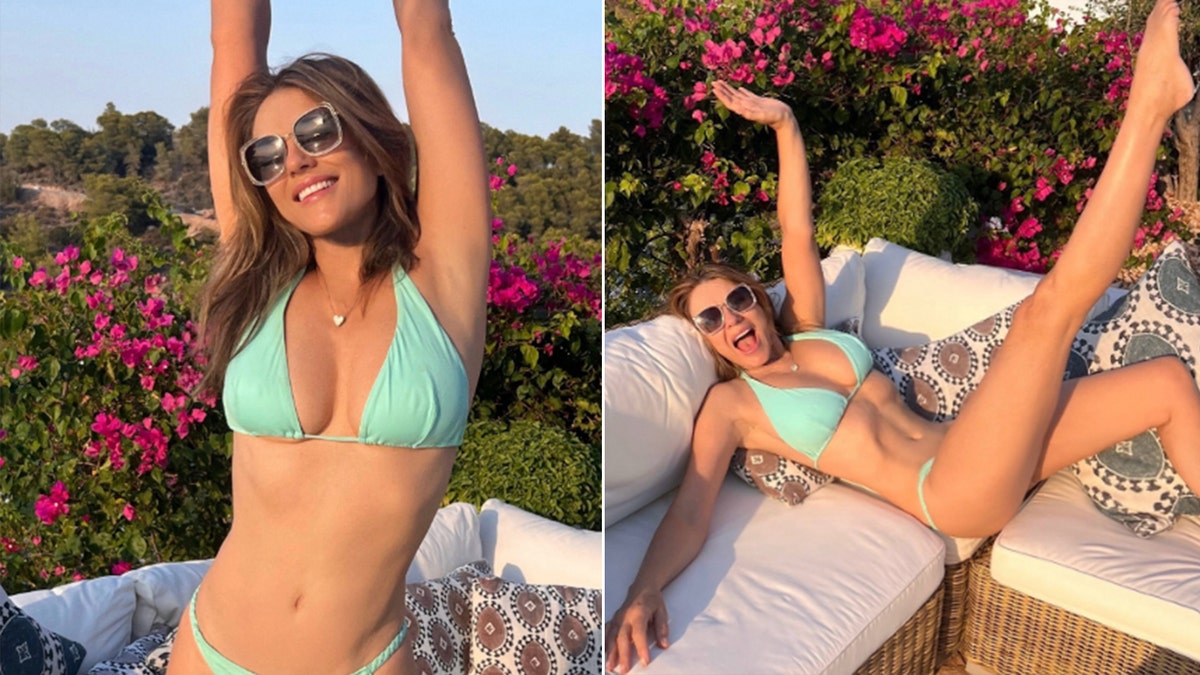 Elizabeth Hurley's latest bikini post