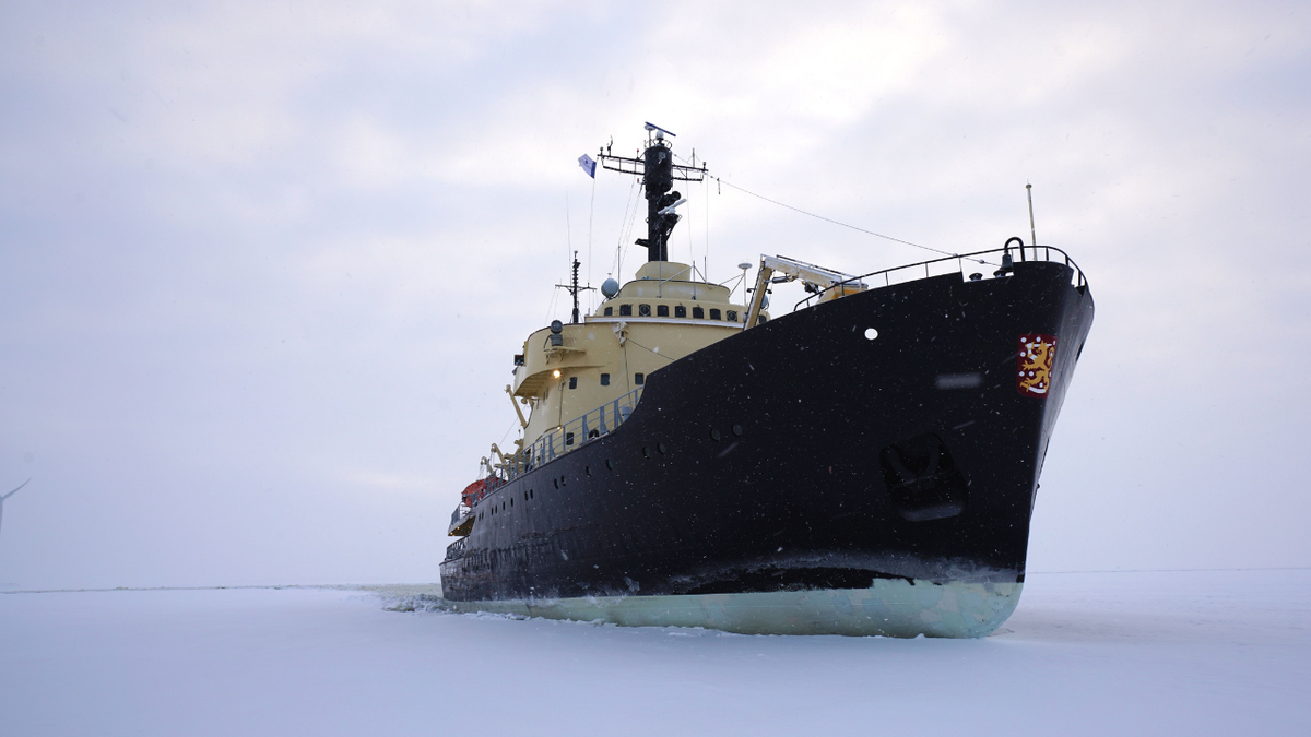 A Finnish icebreaker