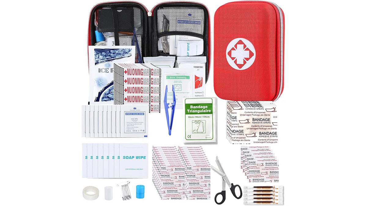 An organized travel first aid kit prepares you for any emergency.