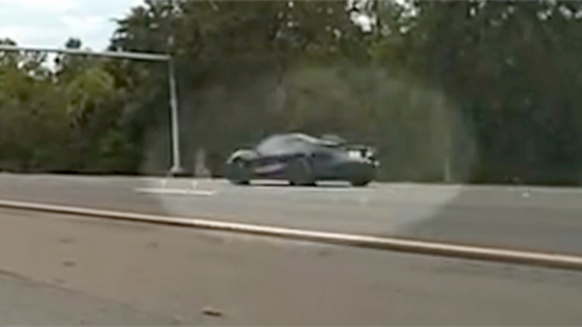 Michael Stanek's vehicle seen speeding