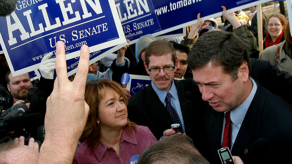 Sen. George Allen campaigns in Virginia