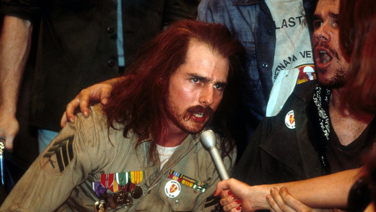 Tom Cruise in a scene from Born on the Fourth of July