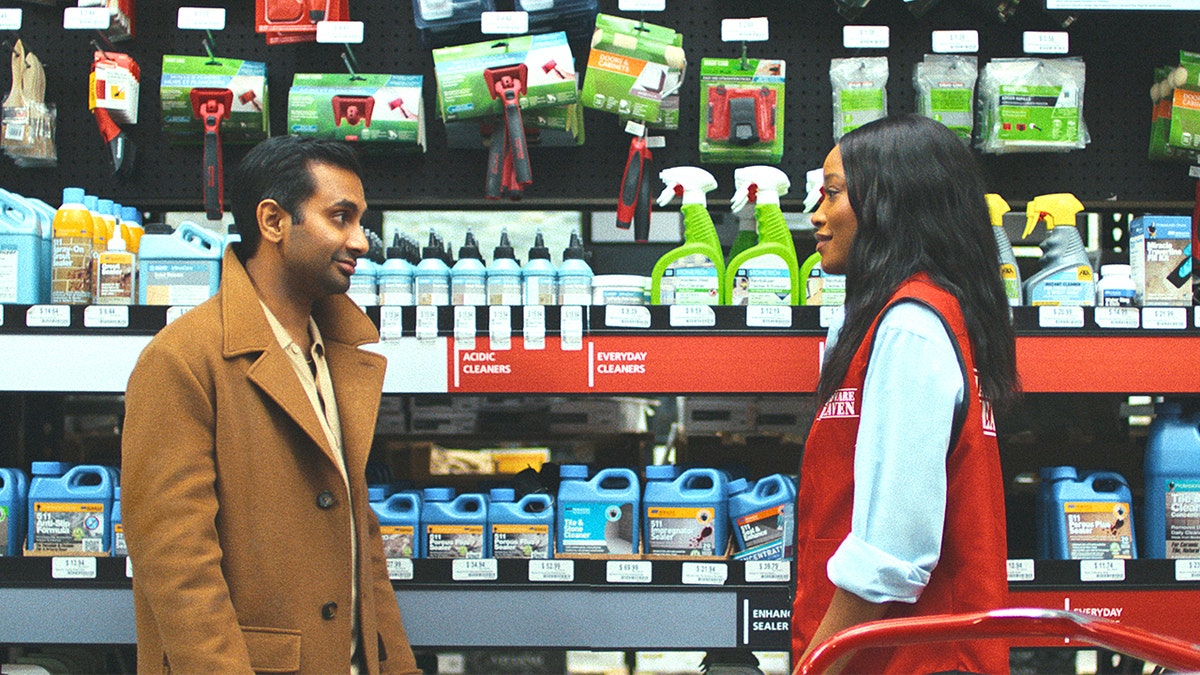 Aziz Ansari and Keke Palmer in Good Fortune