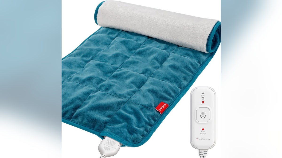Relax and relieve stress with a weighted heating pad.