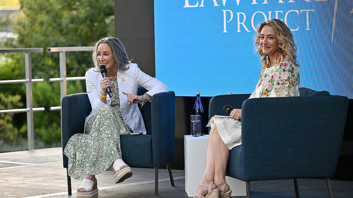 Heaton and Goldstein at event