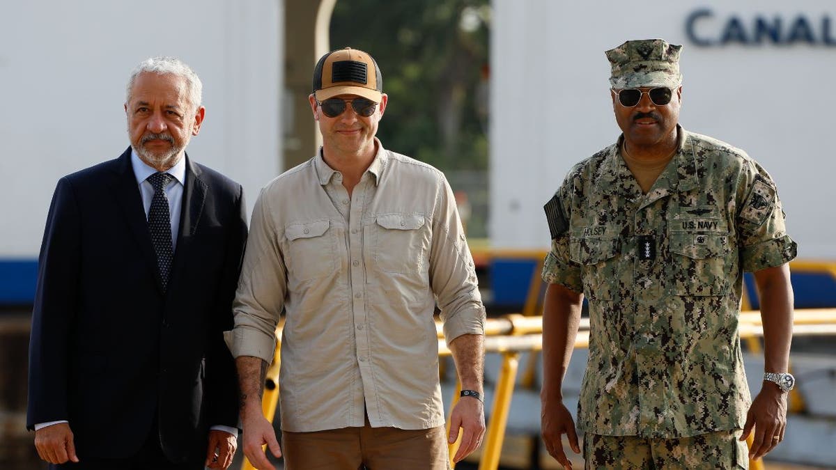 Hegseth and Holsey in Panama