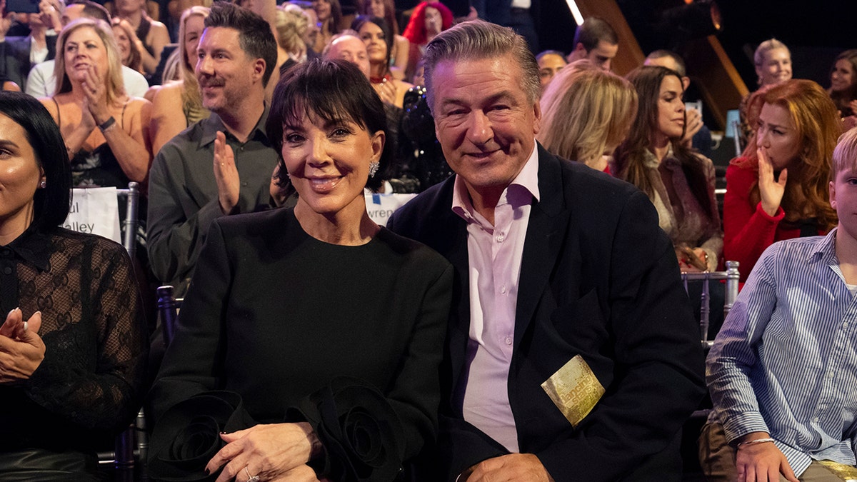 Kris Jenner, Alec Baldwin at Dancing with the Stars.