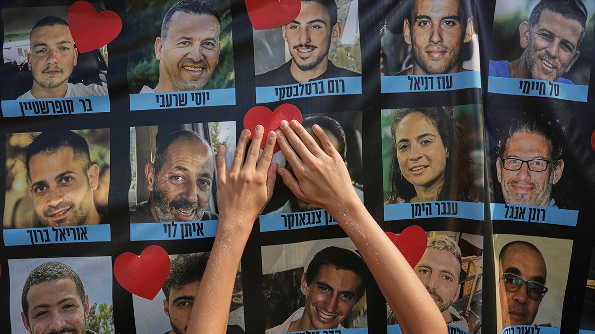 Poster in Hostages Square
