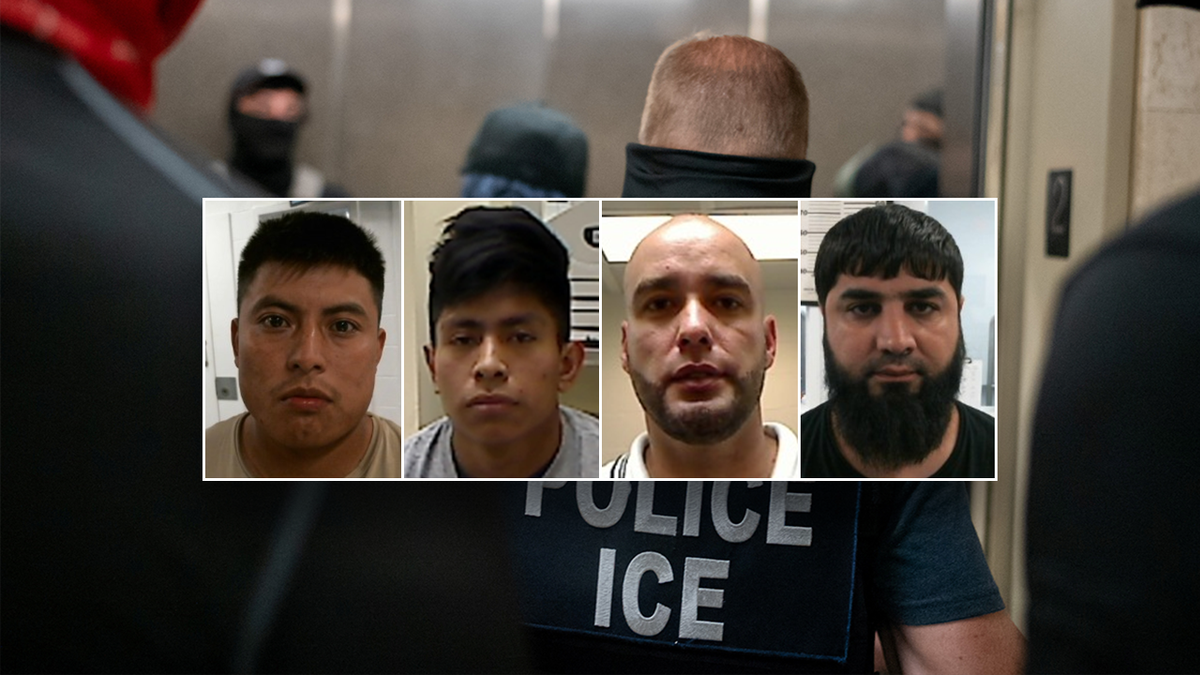 Illegals arrested by ICE on Oklahoma I-40