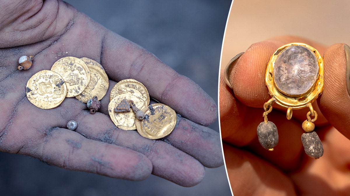 Treasure trove of gold coins, ancient jewelry unearthed in Christian city near Sea of Galilee  at george magazine