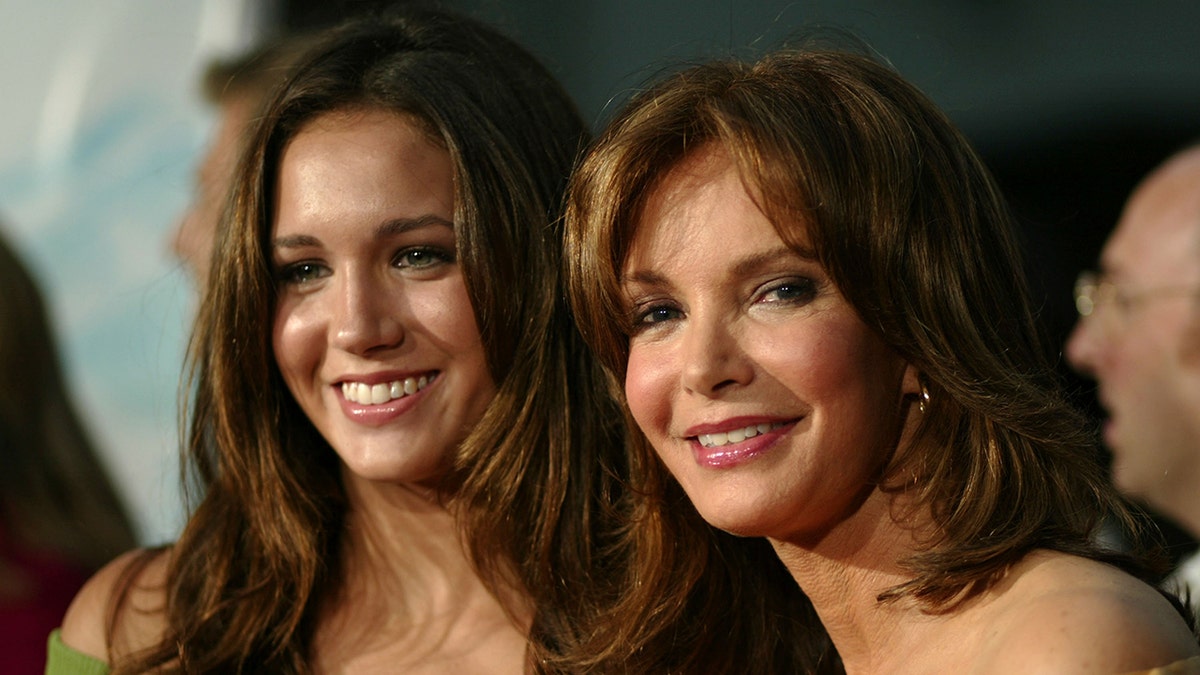 Jaclyn Smith and her daughter Spencer at the premiere of "Charlie's Angels: Full Throttle" in Los Angeles in 2003.