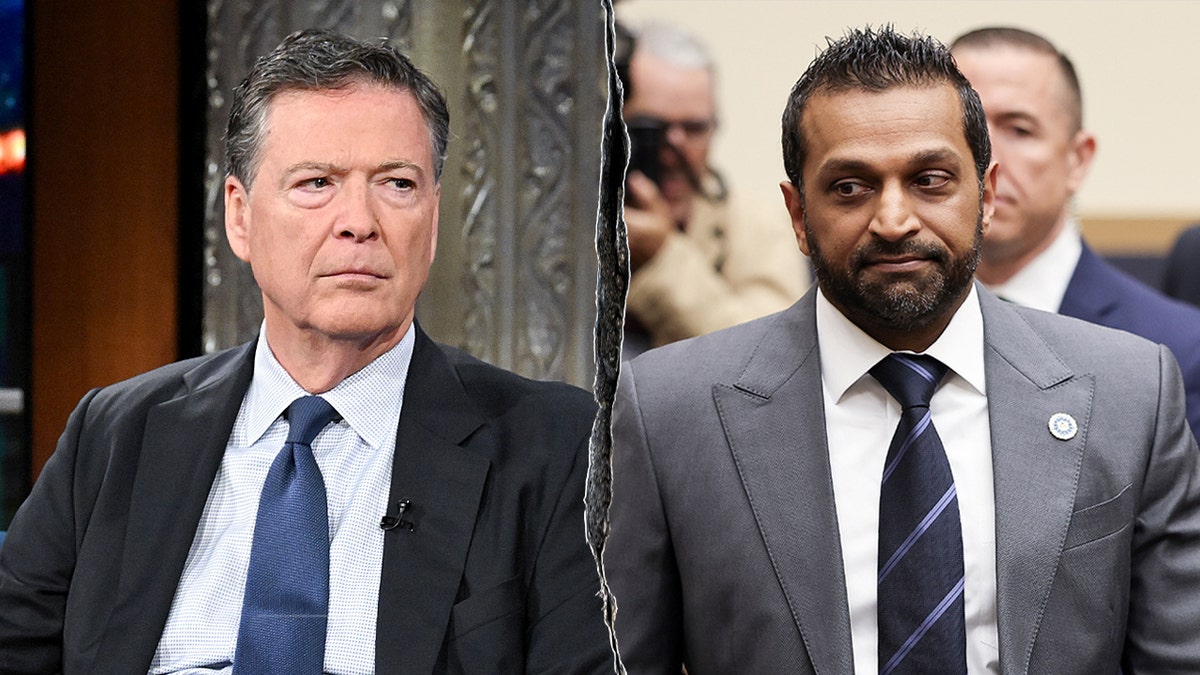 James Comey and Kash Patel