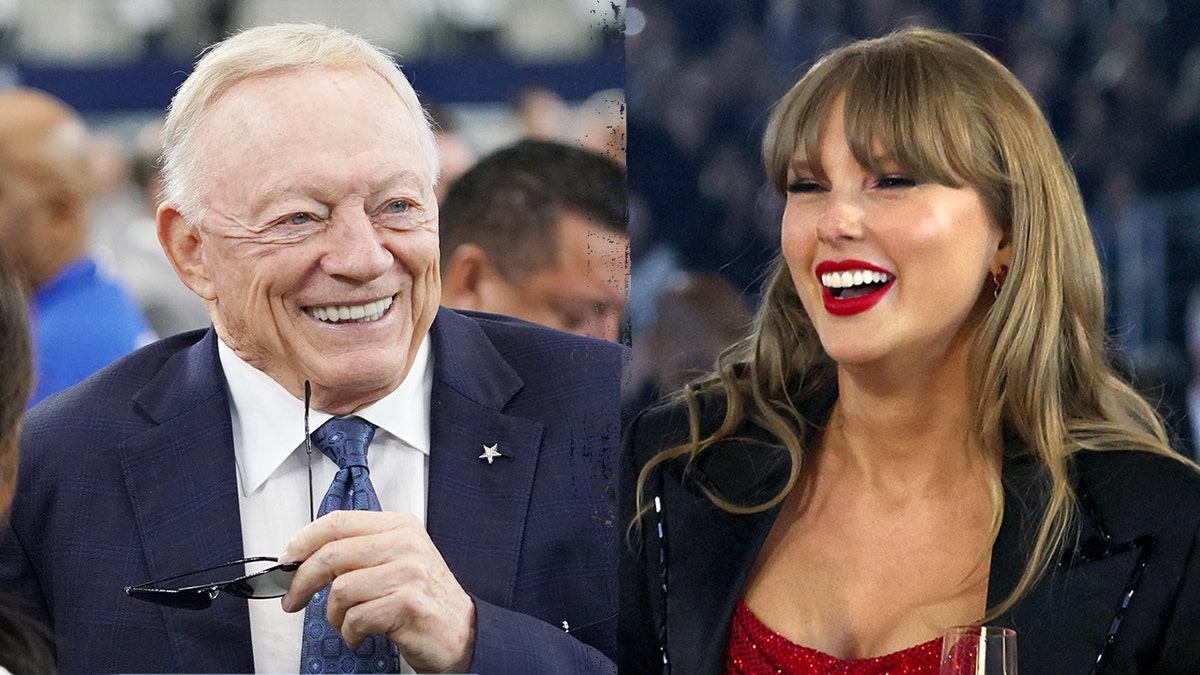 Jerry Jones i Taylor Swift