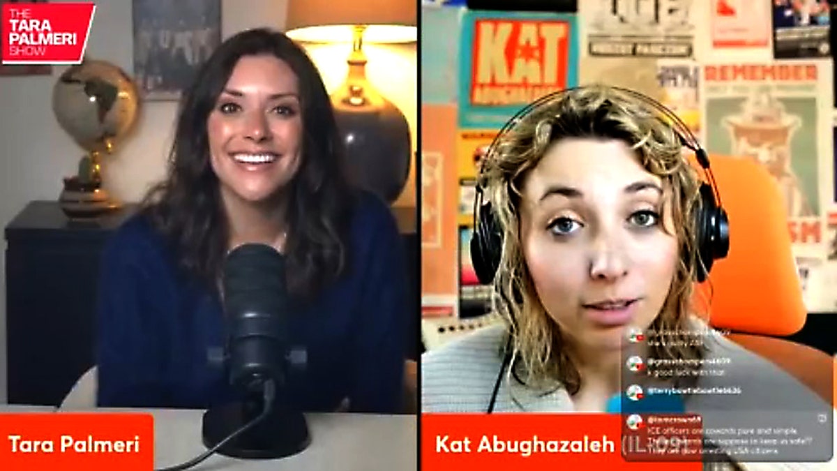 Kat Abughazaleh on Tara Palmeri's podcast.