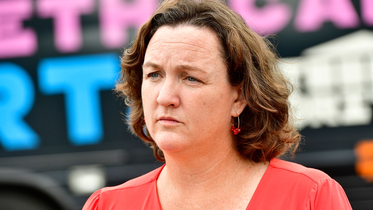 Katie Porter seen at Los Angeles event
