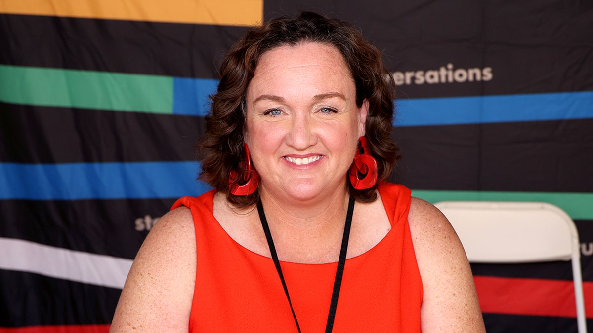 Katie Porter smiling