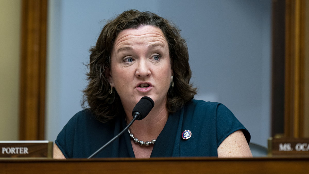 Katie Porter speaks