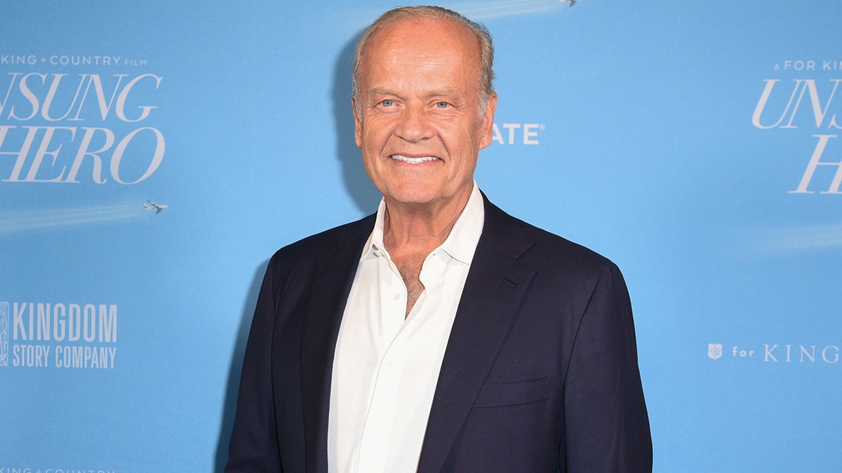 Kelsey Grammer at the premiere of "Unsung Hero" in April 2024