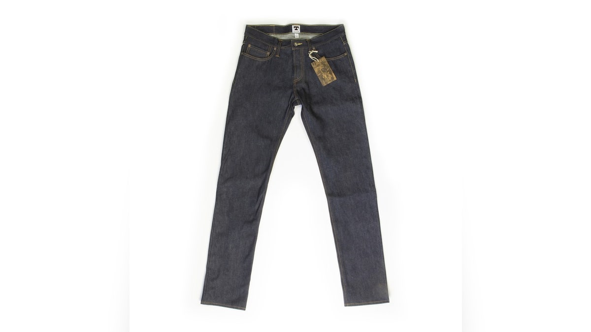 These jeans have extra-tough stitching with a tighter fit.