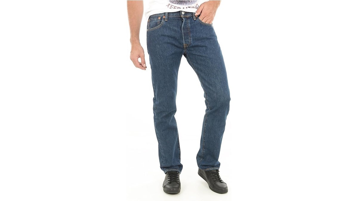 You can’t go wrong with original fit Levi’s. 