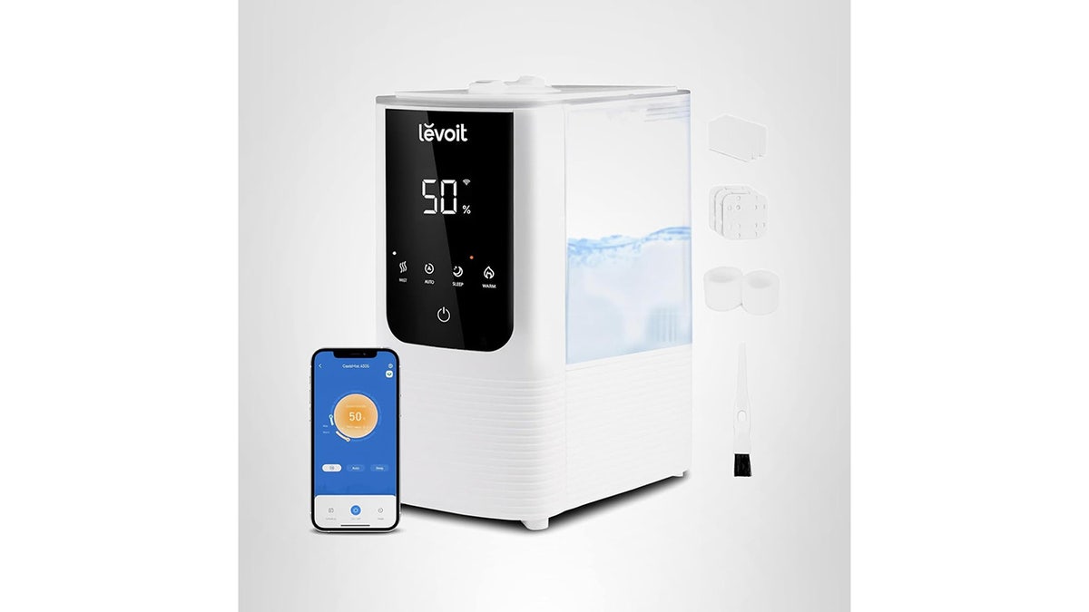 Schedule your humidifier’s on and off cycles to keep your room comfortable. 