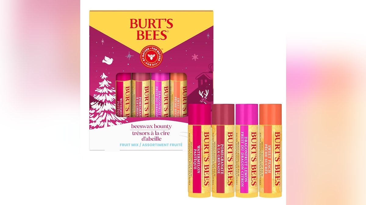This set will help keep chapped lips moisturized.