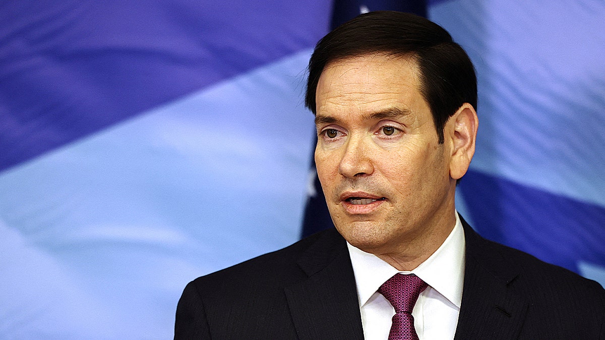 U.S. Secretary of State Marco Rubio speaks