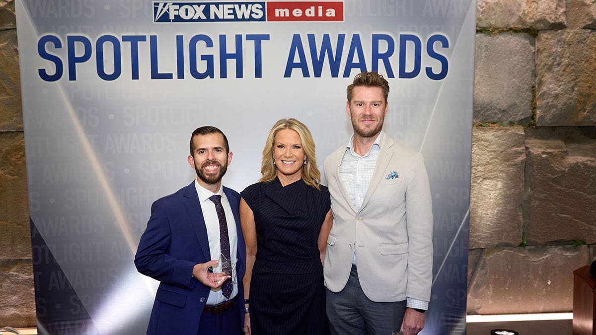FOX News anchor Martha MacCallum is joined by recipients of the Community Service Award.