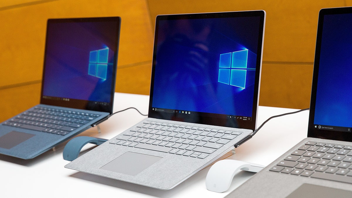 Microsoft Surface laptops in 2017