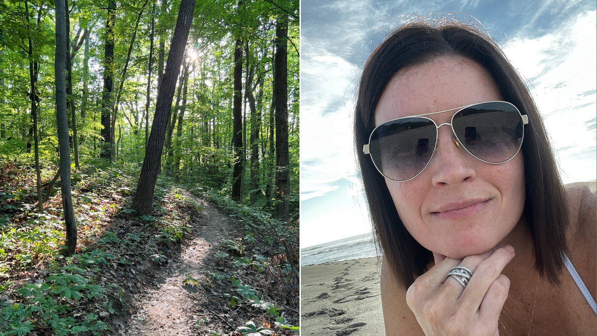Britney Gard was found in the woods after a fire at her home