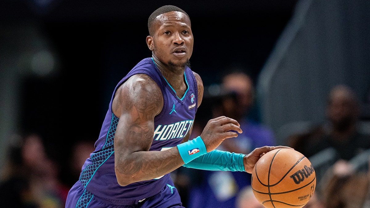 Terry Rozier looks to pass