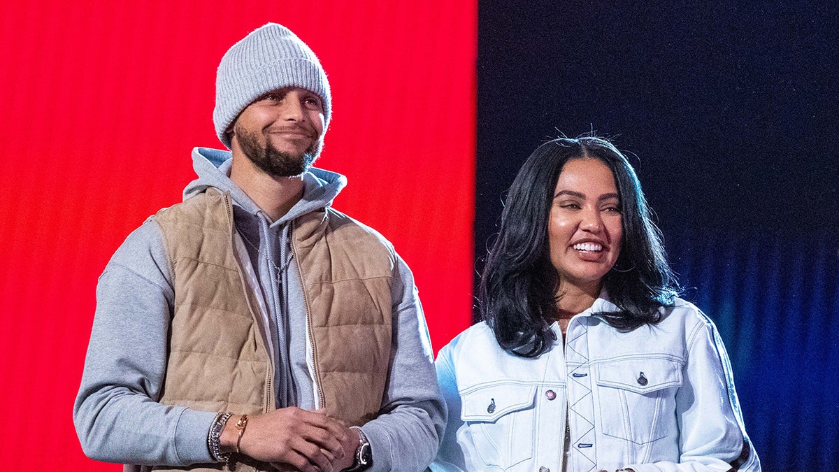 Ayesha Curry and Stephen Curry in 2022