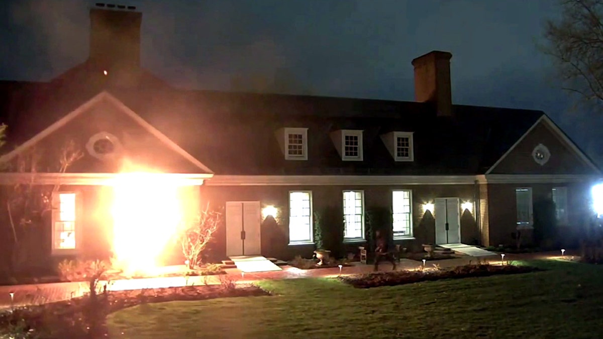 Gov. Shapiro's residence ablaze as a suspect walks away