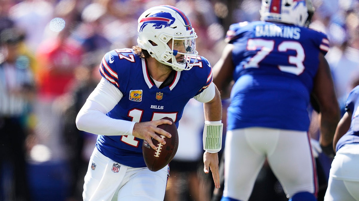 Josh Allen looks forward to passing