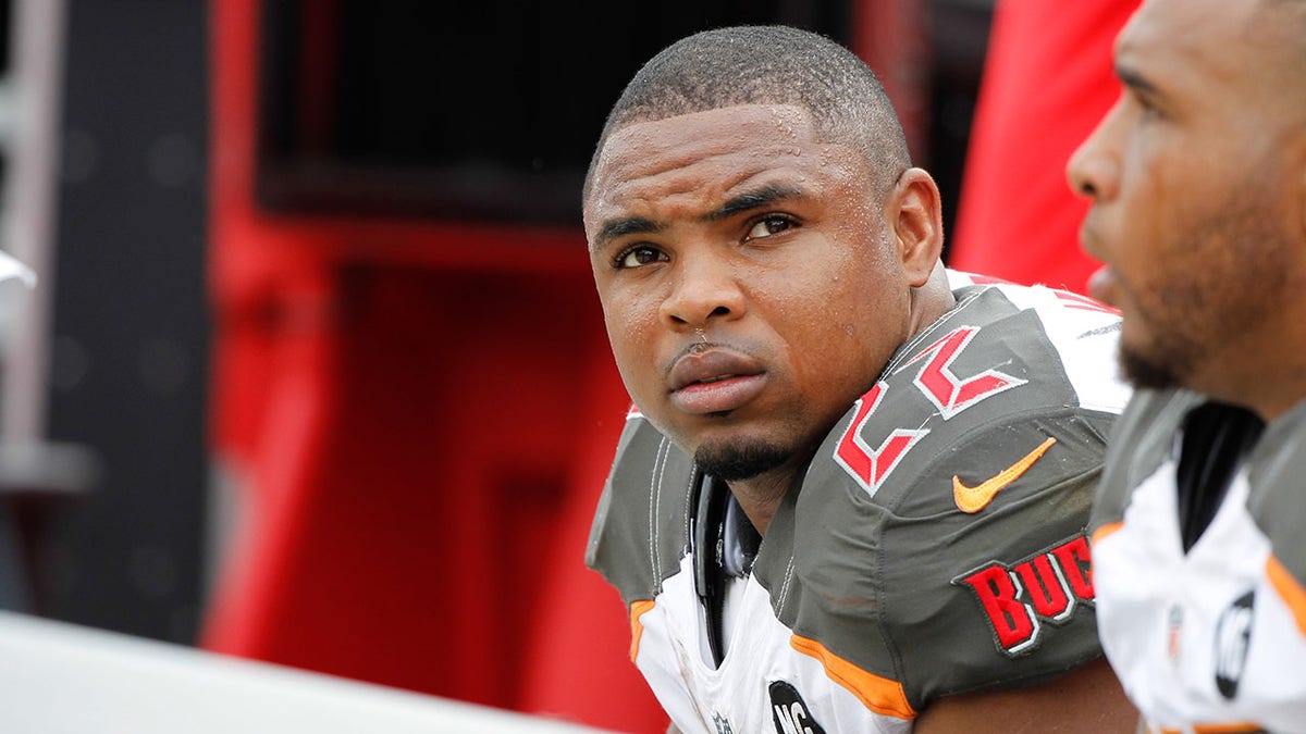 Doug Martin sits on the bench