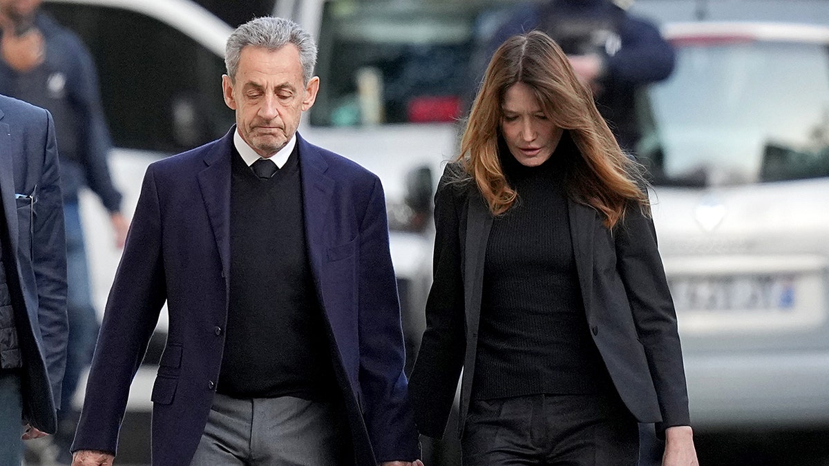 Nicolas Sarkozy and wife Carla Bruni